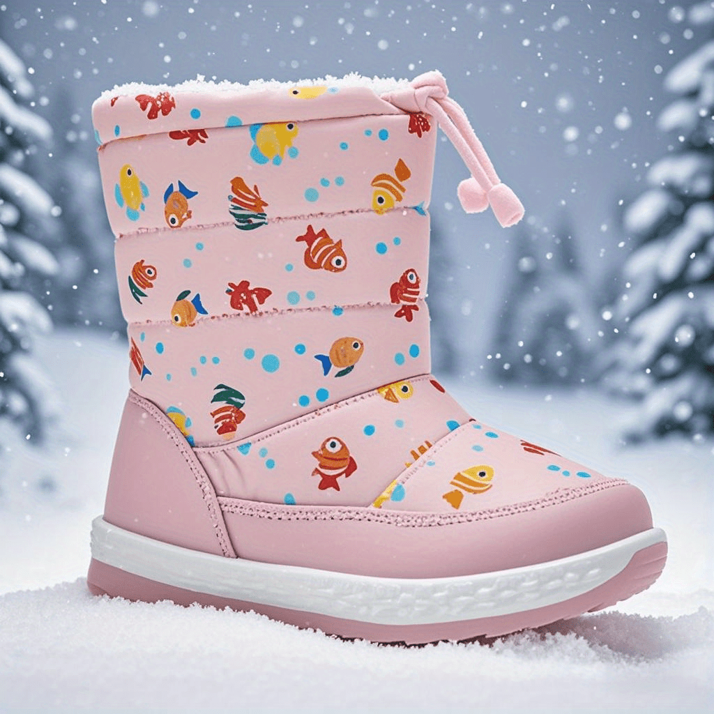 Ganzjahres-Winterstiefel mit Reißverschluss für Jungs oder Mädchen