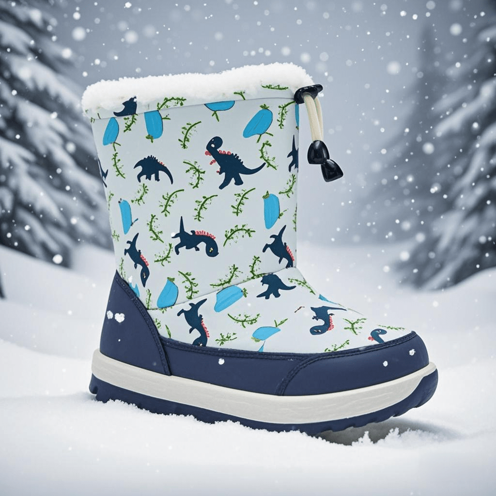 Ganzjahres-Winterstiefel mit Reißverschluss für Jungs oder Mädchen