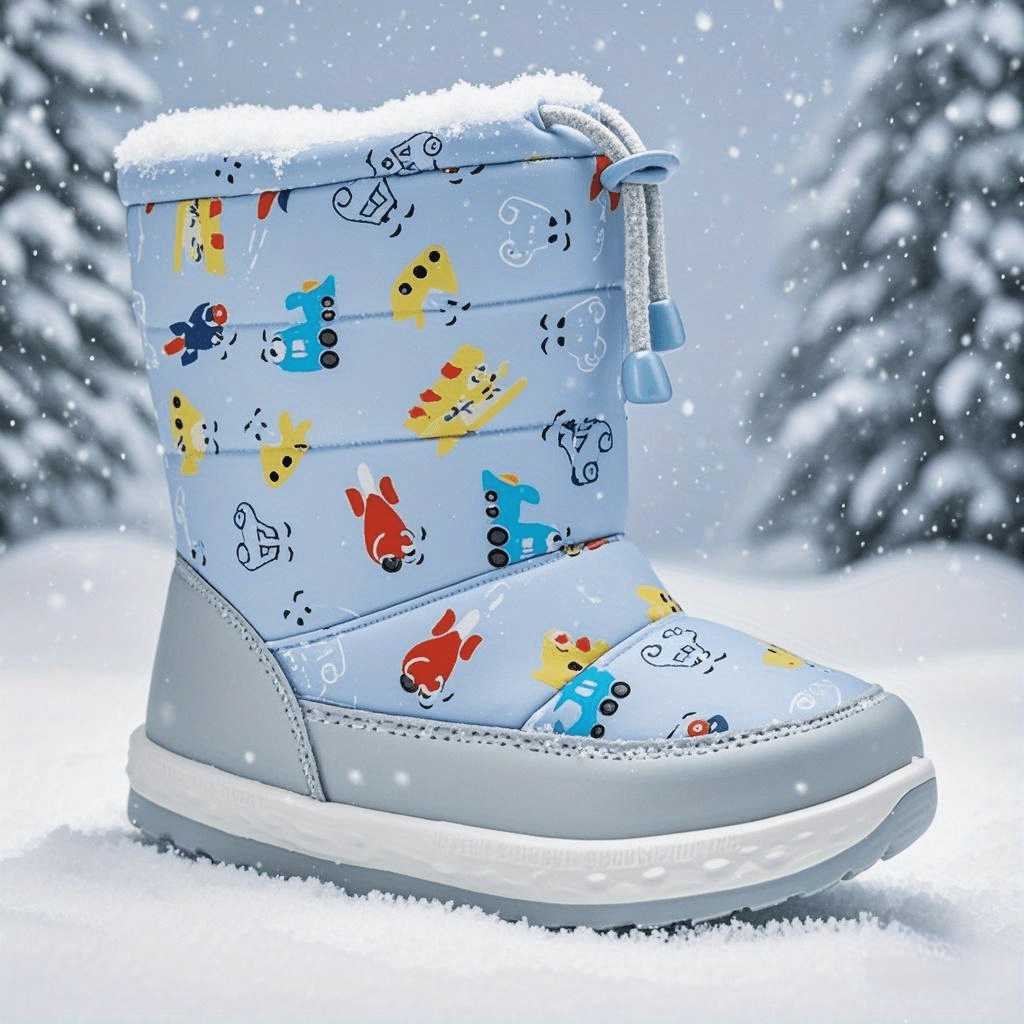 Ganzjahres-Winterstiefel mit Reißverschluss für Jungs oder Mädchen